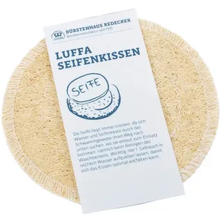 Redecker Luffa Seifenkissen rund (11cm)