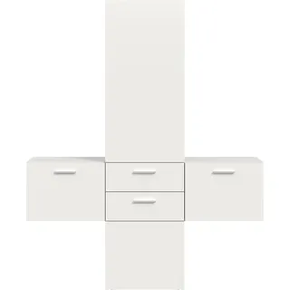 Home Affaire Lumo Garderobenset 156 x 36 x 190 cm weiß