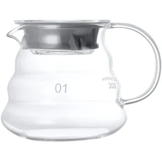 Kaffeekanne Glas Teekanne mit Deckel und Handgriff Kaffee Tassen Hitzebeständig Wasserkocher Transparent 500ml Glaskanne für Tee Kaffee Saft Kaltgetränke