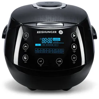 Reishunger Digitaler Reiskocher schwarz