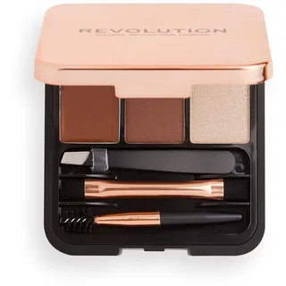 Revolution Beauty Revolution Brow Sculpt Kit Set für perfekte Augenbrauen Farbton Medium 2.2 g