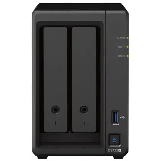 Synology DS723+ NAS System 2-Bay inkl. 2x TB Synology HDD