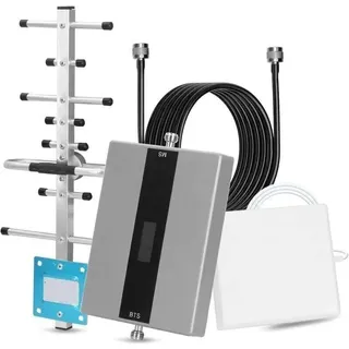 Mobilfunk-signalverstärker, Triband-verstärker Für Alle Lte-, Gsm-, 2g-, 3g- Und 4g-repeater (800/900/2100 Mhz), Unterstützt Alle Netzbetreiber, Verstärkung Von Über 68 Db