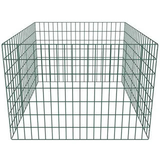 vidaXL Gartenkomposter Quadratmaschen 100 x 100 x 70 cm