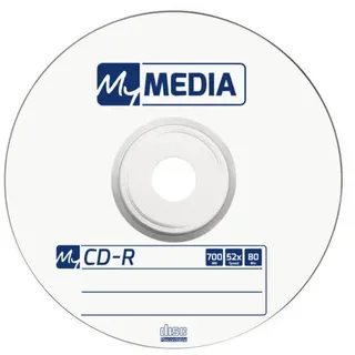 MyMedia CD-R 80 / 700MB 52x Speed Wrap