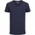V-Neck in blauem Navy-XXL