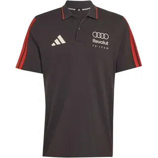 adidas Men's Audi Formula ONE Team DNA Polo, Utility Black, L