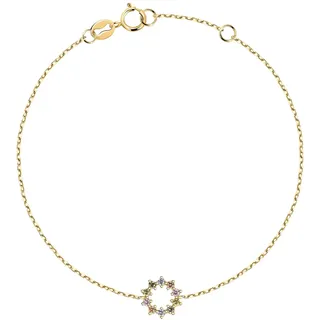 FAVS Armband Gelbgold 89083478 Größe 18