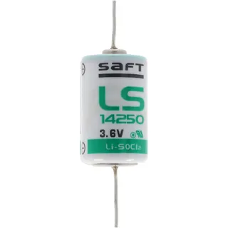 Saft Ersatzbatterie passend für die Buderus 63010218 Batterie 14,65x24,8mm
