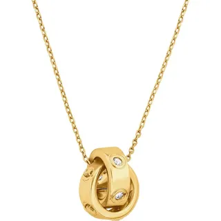 MICHAEL KORS Collier Michael Kors Damen-Kette Metall Zirkonia goldfarben