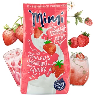 MIMI Milchmix Erdbeere 400g