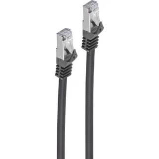 ShiverPeaks BS08-39205 - Patchkabel, Cat.7 S/FTP (S-STP), RJ-45, RJ-45, Schwarz 0.15m