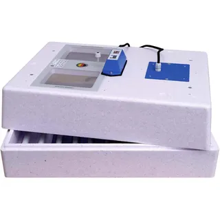 BRUJA Brutmaschine Modell 3000 – Inkubator & Brutgerät für Wachteln – Vollautomatische Wendung – Digitaler Brutautomat mit Thermostat, Sichtfenster & Teflon-Heizung