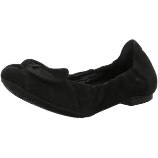 Think! Damen Balla nachhaltige Wechselfußbett Ballerinas, 0000 SCHWARZ, 38.5 EU - 38.5 EU