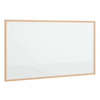 vidaXL Magnetisches Whiteboard mit massivem Kiefernholzrahmen 100x55cm