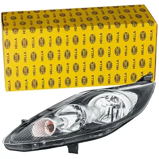 Hella Hauptscheinwerfer Ford Fiesta VI (CB1, CCN) Links Halogen