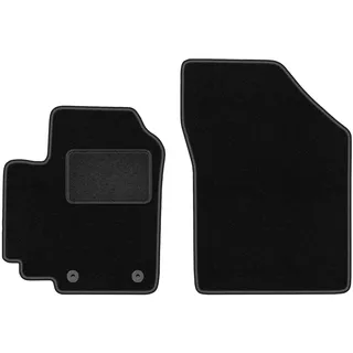 Wielganizator Automatte – Passend für Suzuki Splash Schrägheck 2008-2014 – Velours – Autozubehör - Auto Fußmatten – Fußmatte Auto – 2-teilig - schwarz