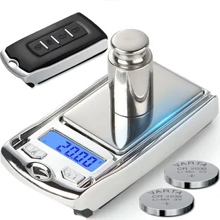 Retoo Taschenwaage, Elektronische Digitale Milligramm Waage, Multifunktions, Feinwaage, Digitalwaage, Goldwaage 100G, Briefwaage, Laborwaage, Münzwaage mit LCD-Anzeige, Schmuck vieles mehr