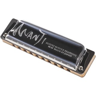 Suzuki Manji (M-20) Diatonic Harmonica in A