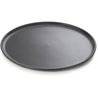 Pizzateller, Ø 36 cm, schwarz, Porzellan