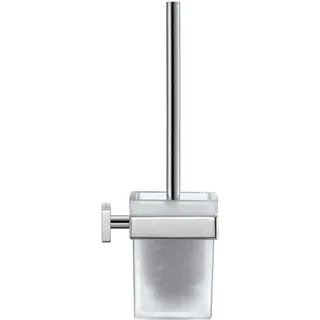 Duravit WC-Bürstengarnitur Karree Chrom/Glas matt (0099571000)