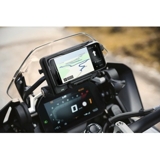 BMW Motorrad Connected Ride Phone Cradle Schwarz Halterung Apple Samsung