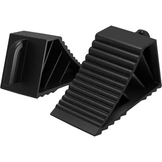 Wiltec Unterlegkeil für Anhänger 21 x 8,75 x 10 cm