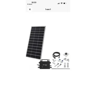 Routledge PARKSIDE® PV-Balkonkraftwerk Starterset 300W Smart Balkonkraftwerk