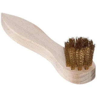Tapir Messingwildlederbürste