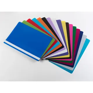 Loer & Schäfer 17 Schnellhefter DIN A4 & PP/extra stark / 17 Farben