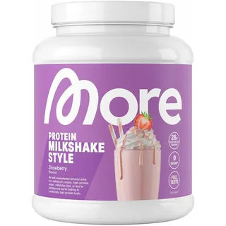 MORE Nutrition More Protein Milkshake Style Strawberry Pulver 600 g