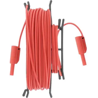 METREL A 1640 Sicherheits-Messleitung Bananenstecker 4 mm Bananenstecker 4 mm 20 m, Rot