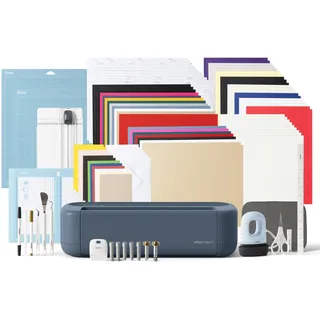 Cricut MakerTM 5 Ultimate Bundle + digitale Inhalte, intelligente Schneidemaschine. Enthält Materialien für 135 Projekte + zusätzliche digitale Bonusinhalte.