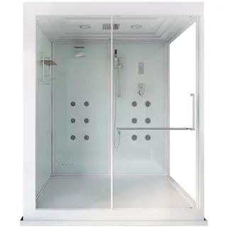 Home Deluxe Design XL Dampfduschkabine 180 x 130 cm 1050