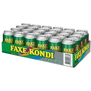 Faxe Kondi 0 Kalorien Erfrischungsgetränk 24 x 330 ml - 24 x 0,33 L