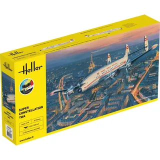 Heller STARTER KIT Super Constellation TWA