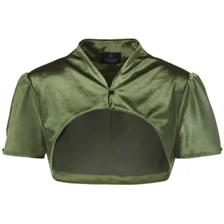 Madeleine Bolerojacke mit Stehkragen in khaki | Gr.: 40