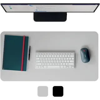 Leitz Schreibtischunterlage grau Leder 70,0 x 36,0 cm, 1 St.