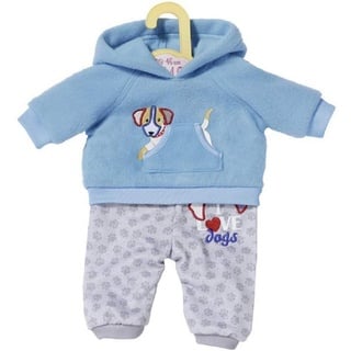 Dolly Moda Sport-Outfit Blau 43 cm große Puppen, 871324