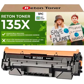 Fachgerecht aufbereitet HP 135X W1350X Toner HP-CHIP wiederverwendet]
