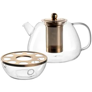 Leonardo Living Teekanne, Transparent, Glas, Kaffee & Tee, Kannen, Teekannen