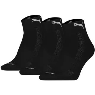 Puma Unisex Quarter Sock, Schwarz - 43-46