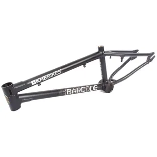 KHE KHEbikes KHE BMX Rahmen Barcode 7005 Aluminium 20" Zoll matt schwarz nur 1390g US BB