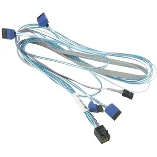 Supermicro - SATA- / SAS-Kabel - mit Sidebands - SAS 12Gbit/s - 4x Mini SAS HD (SFF-8643)