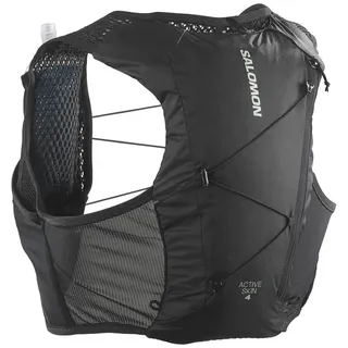 Salomon Active Skin 4l Set Trinkweste - Black / Metal - L
