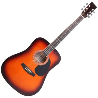 Classic Cantabile WS-10SB Westerngitarre Sunburst
