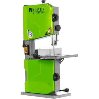 Zipper Holzbandsäge ZI-BAS250 500 W Sägebandlänge 1712 mm + Parallelanschlag + Absaugstutzen + Gehrungsanschlag