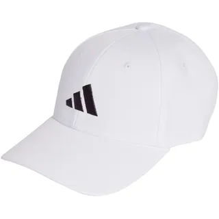 adidas New Logo Baseball Kappe weiß/schwarz One Size
