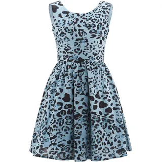 happy girls Sommerkleid mit modischem Cut-Out im Rücken blau 140 EU