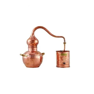 ich-zapfe Destille, Destilliergerät, Destillationsapparatur - Alembic Premium, Kupfer 1l